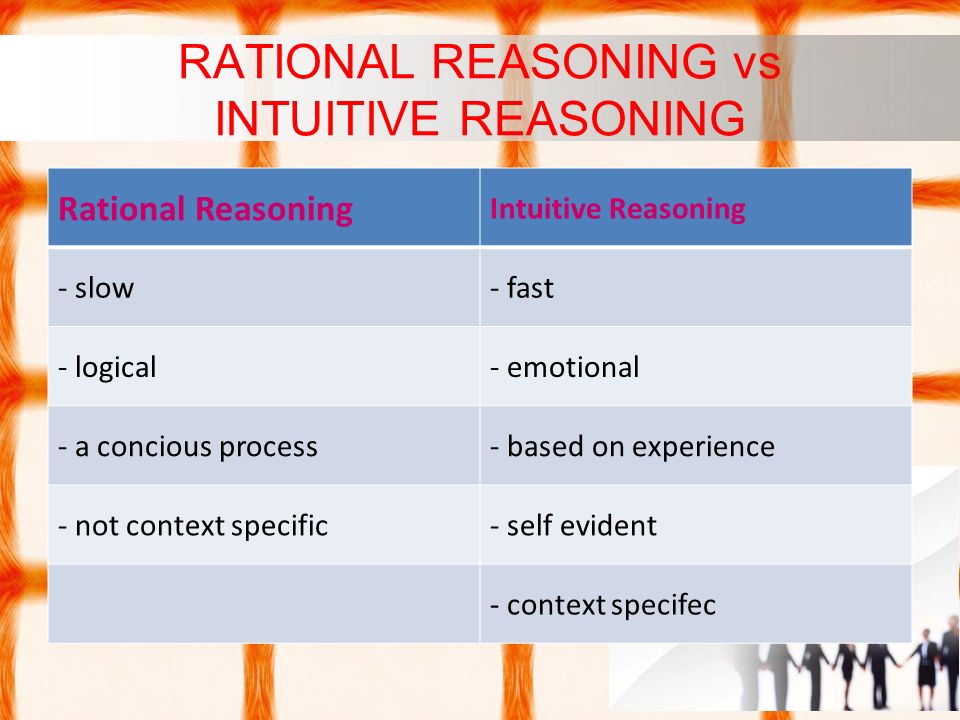 emotional vs rational decision making