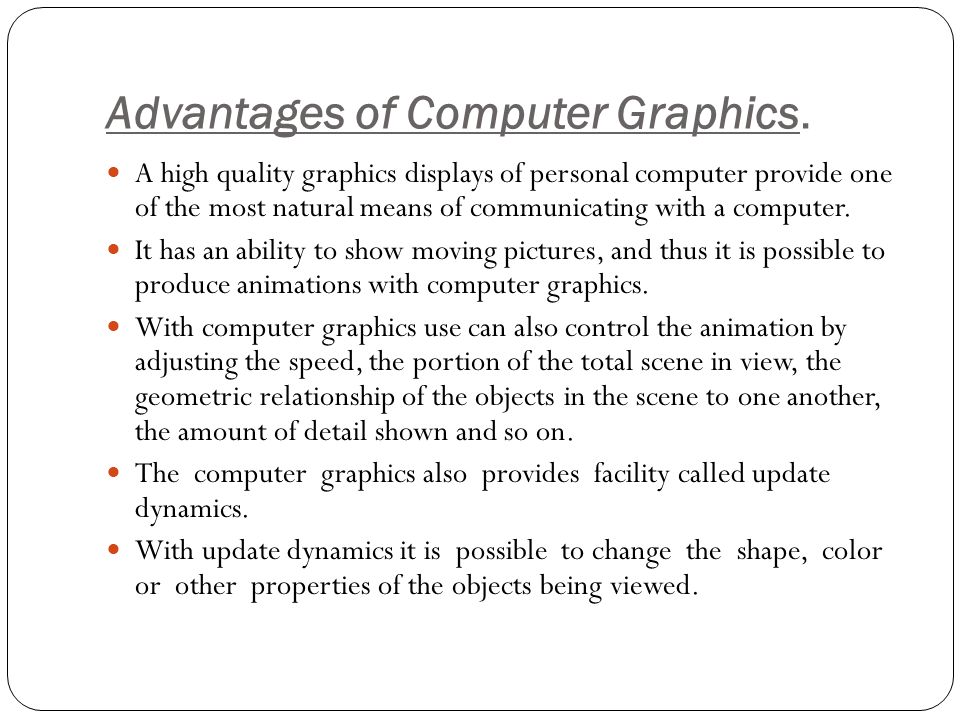 1 INTRODUCTION TO COMPUTER GRAPHICS. Computer Graphics The computer is an  information processing machine. It is a tool for storing, manipulating and  correlating. - ppt download