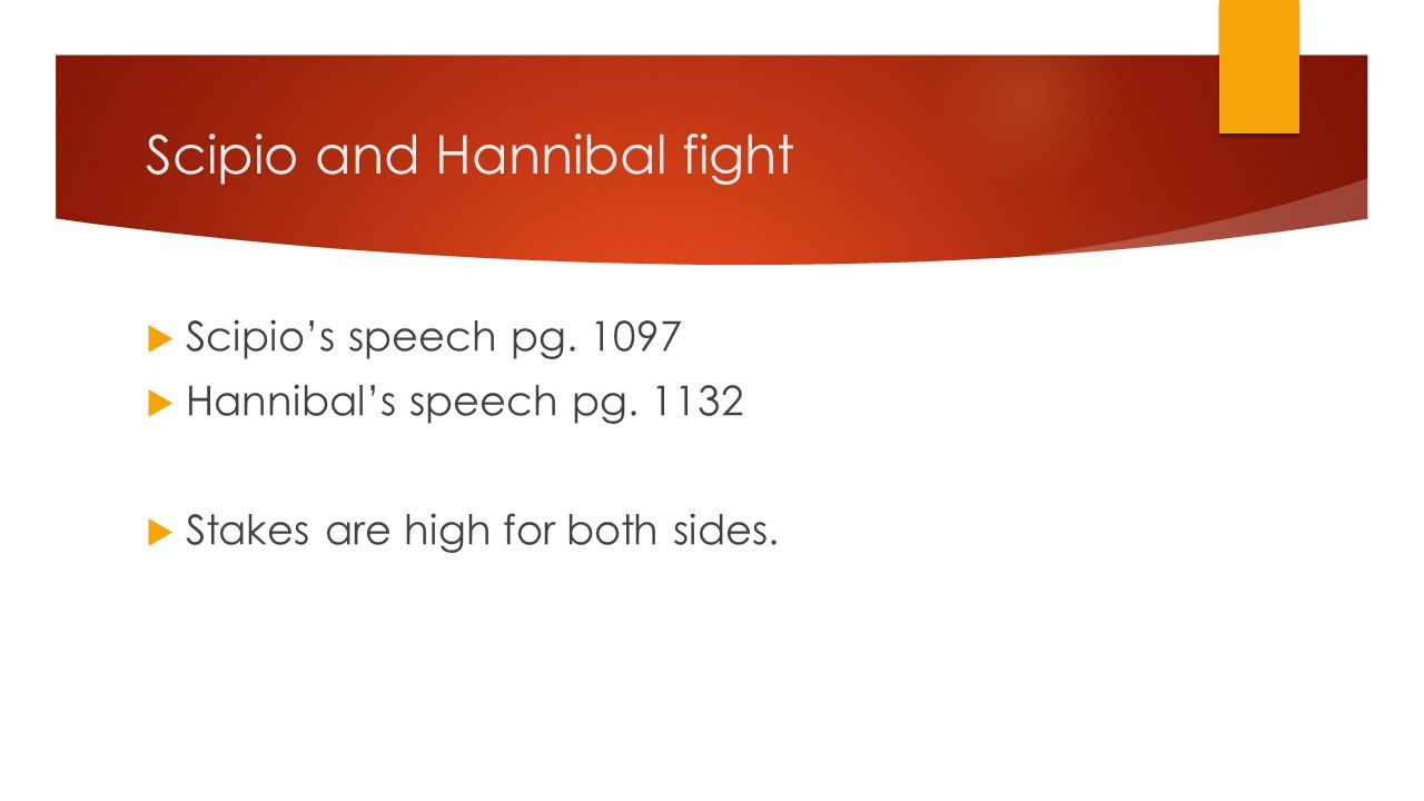 hannibal speech