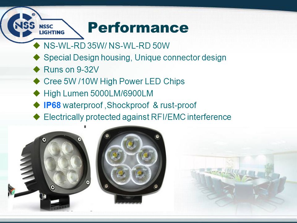 LED Work light Of NSSC Group What is our comparative preponderance? - ppt  download