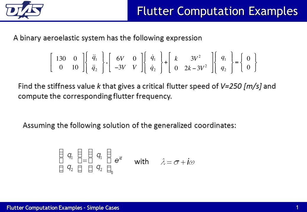 1 flutter computation examples