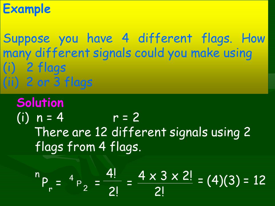 A Permutation Of R Objects Taken From N Different Objects Without Repetition Is An Arrangement Of The Objects In A Specific Order For Example There Ppt Download A Permutation Of R Objects Taken From N Different Objects Without Repetition Is An Arrangement Of The Objects In A Specific Order For Example There Ppt Download