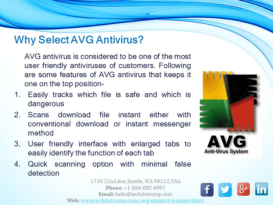 Why Select AVG Antivirus.