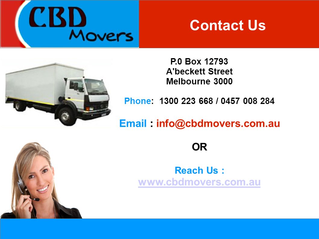 Contact Us P.0 Box A beckett Street Melbourne 3000 Phone: / OR Reach Us :
