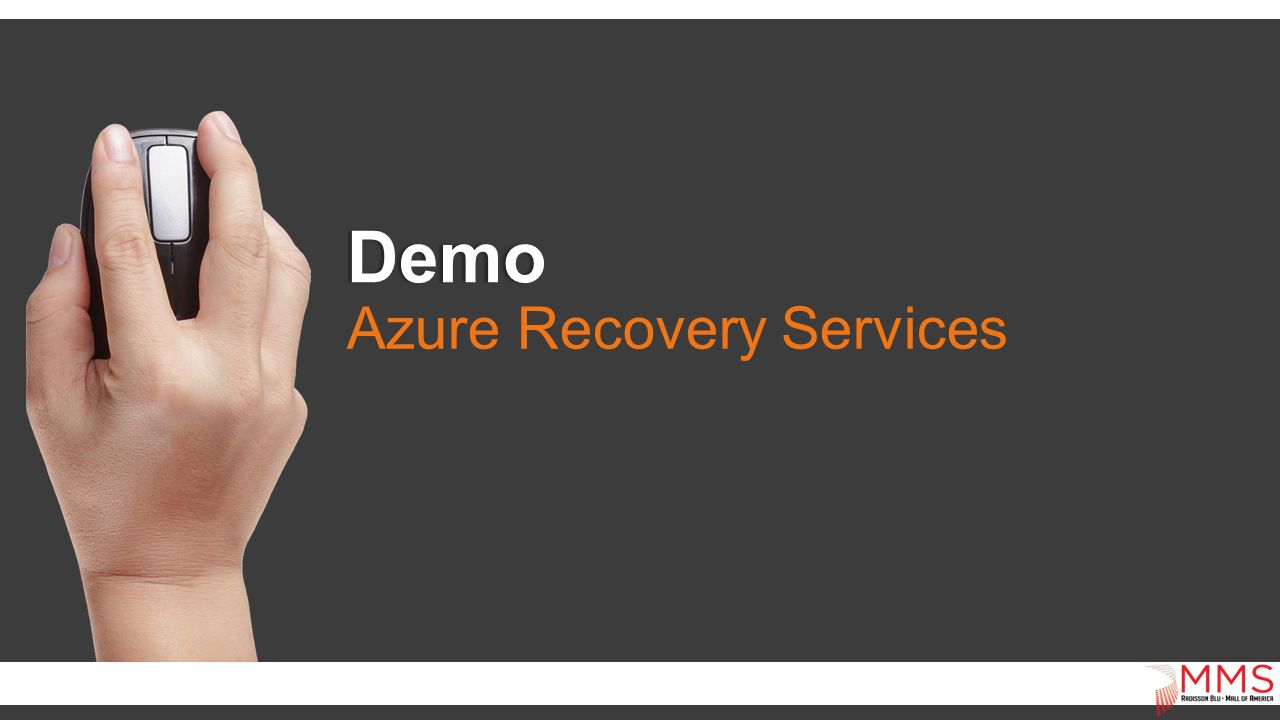 Demo Azure Recovery Services