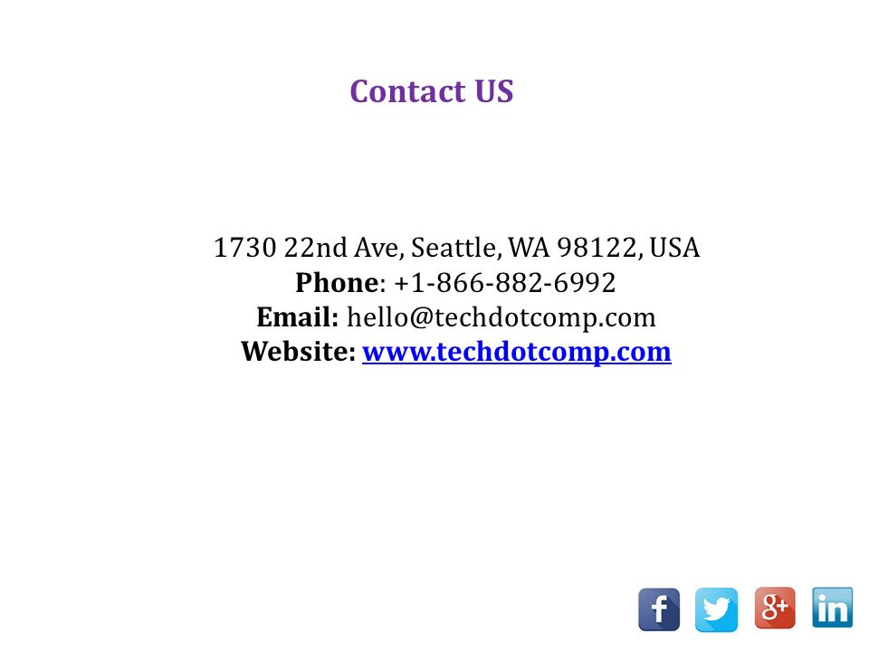 Contact US nd Ave, Seattle, WA 98122, USA Phone: Website:
