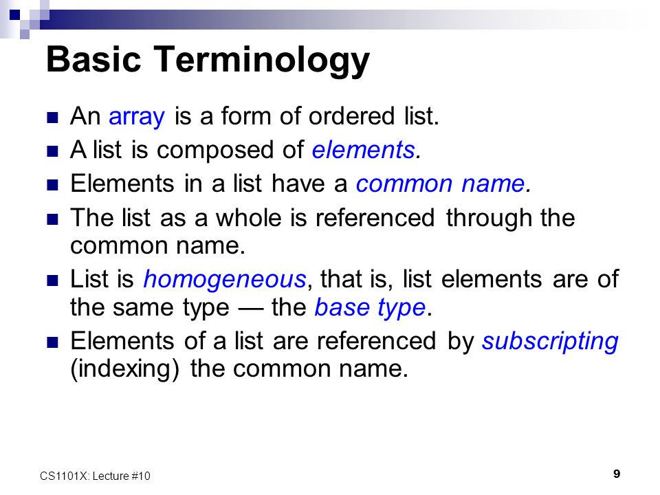 CS1101: Programming Methodology - ppt download