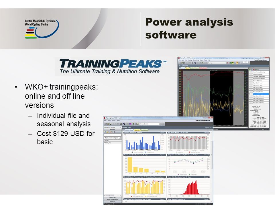 trainingpeaks wko+ software