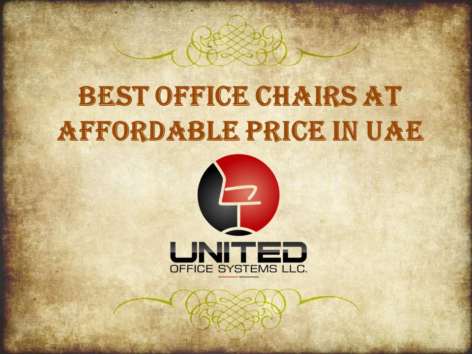 Best Office Chairs At Affordable Price In Uae Office Chairs
