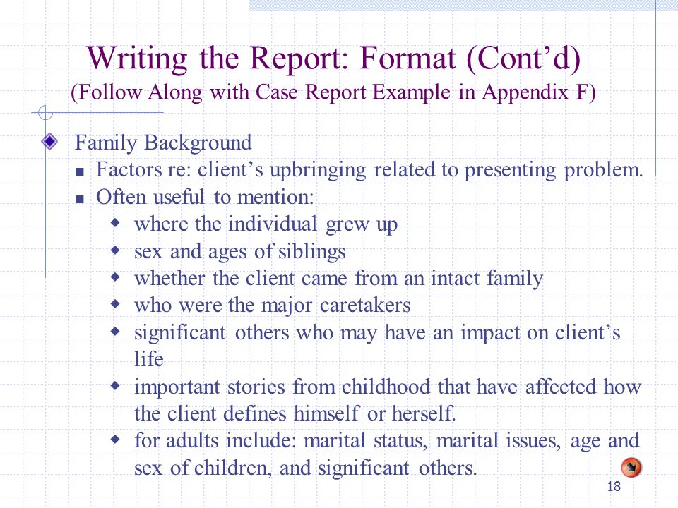 1 Chapter12 The Assessment Report Process: Interviewing the Client and  Writing the Report. - ppt download