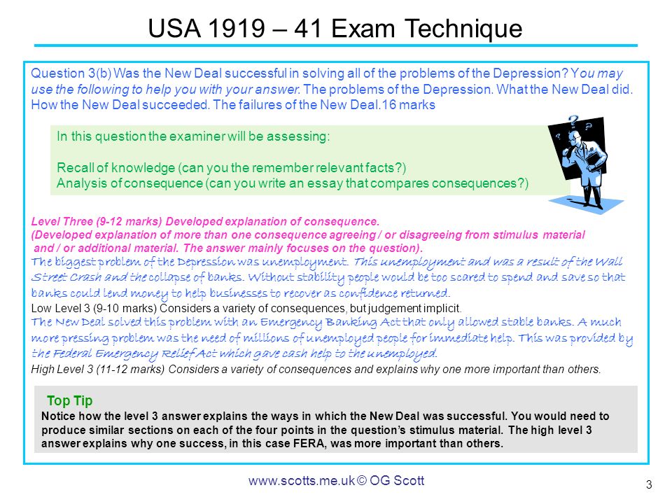 Success of the new deal essay