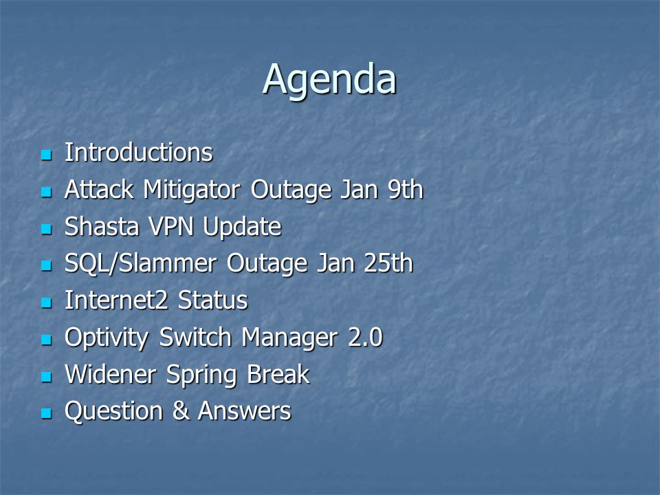 WINS Monthly Meeting 02/21/2003 WINS Monthly Meeting 02/21/ ppt download