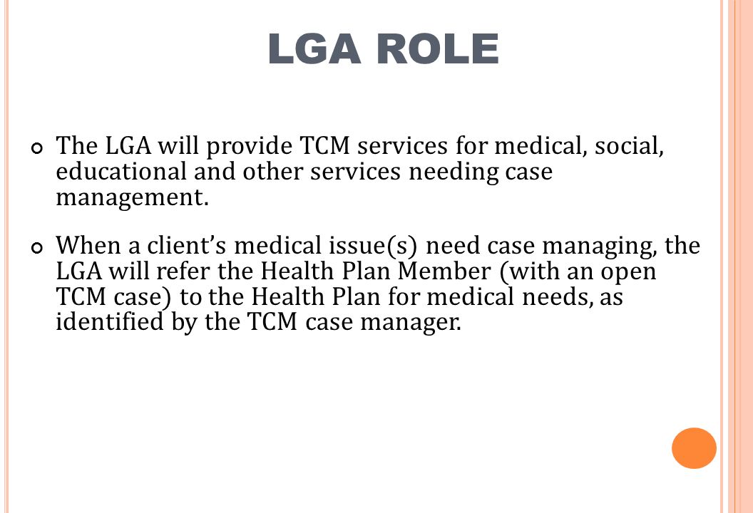 M EDI C AL M ANAGED C ARE & TCM Patrick Sutton LGA MAA/TCM Annual