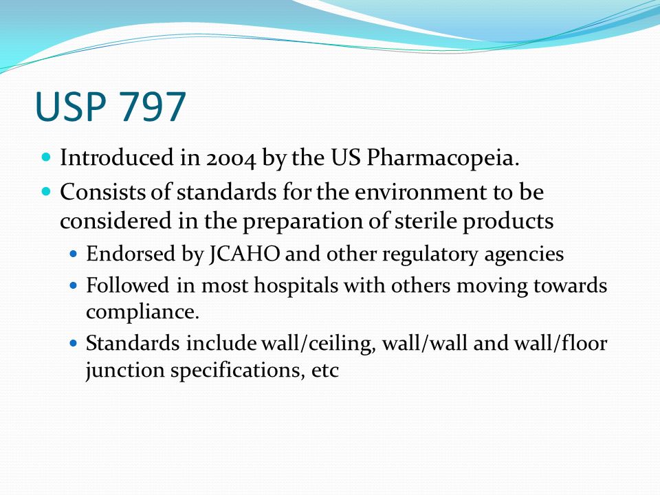 USP 797 SUMMARY PDF USP 797 SUMMARY PDF