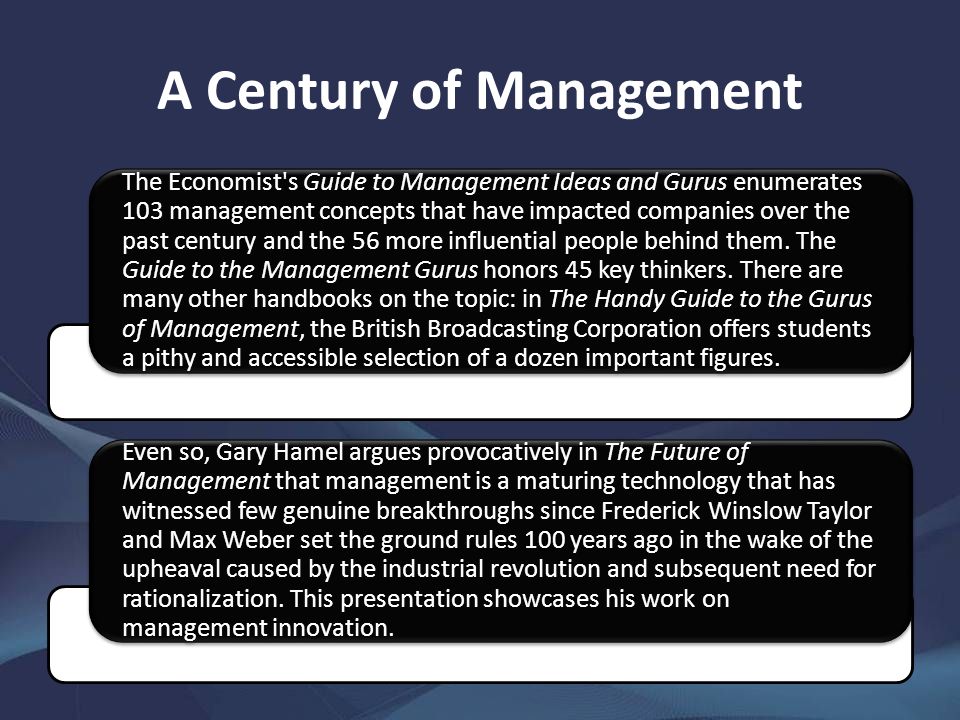 the handy guide to the gurus of management Buy when it snows, sell when it goes! | the star.