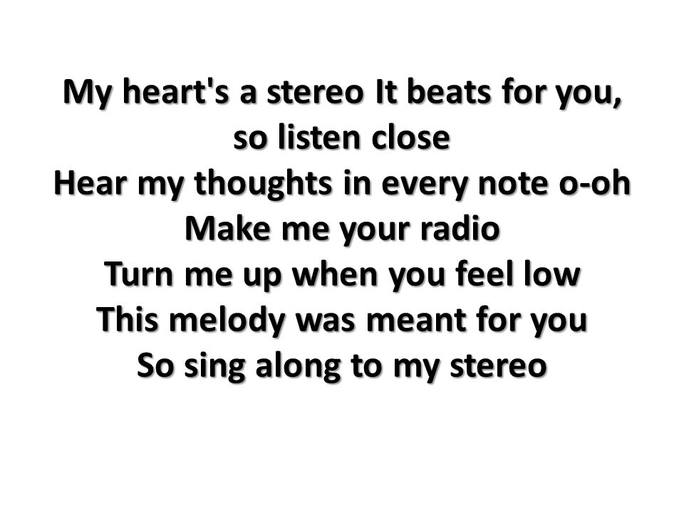 Stereo heart