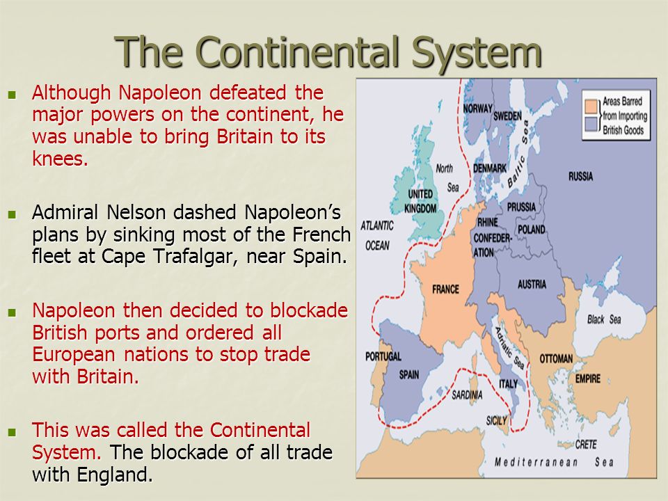 continental system napoleon bonaparte