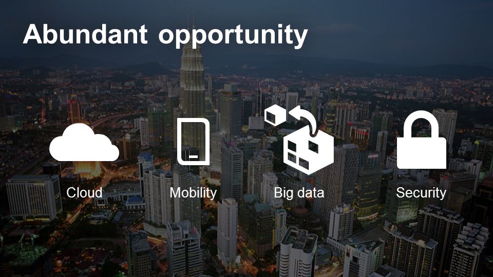 Abundant opportunity Cloud Mobility Security Big data