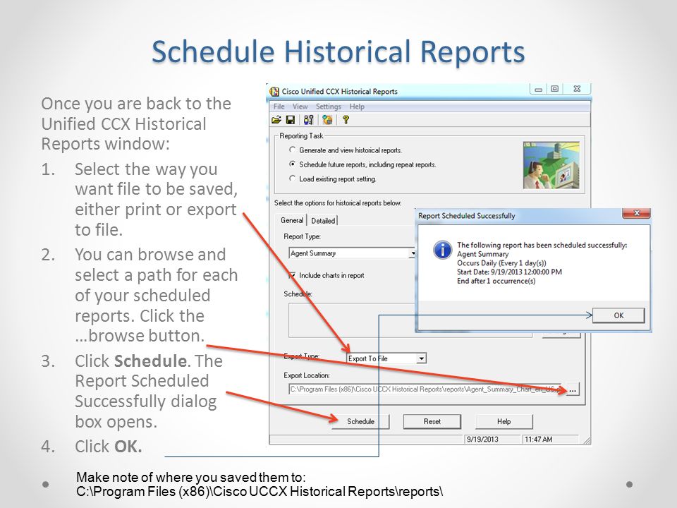 cisco unified ccx historical reports install