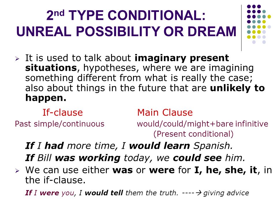 2nd conditional. Предложения с second conditional. 2nd conditional примеры. Second conditional правило. Unreal conditional 2.