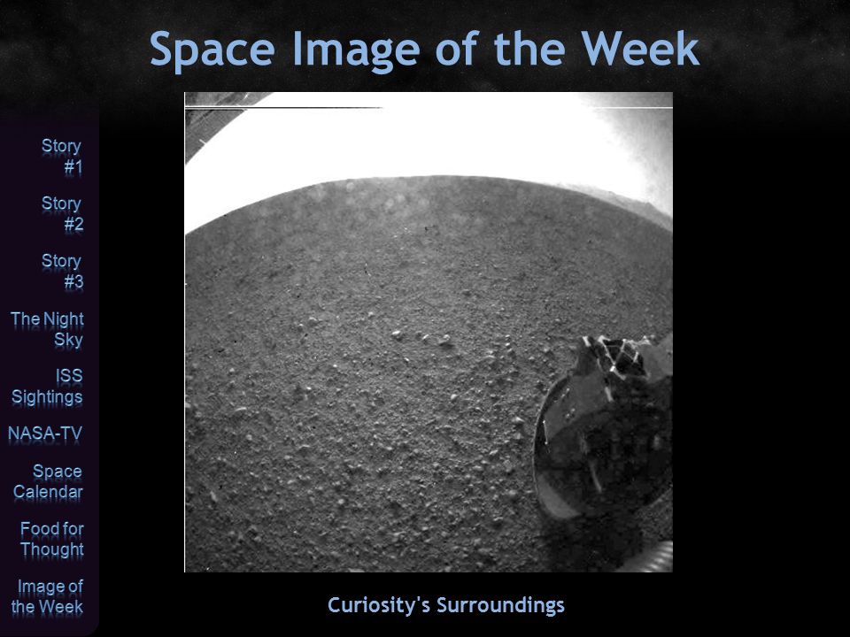 Space Image of the Week Curiosity s Surroundings