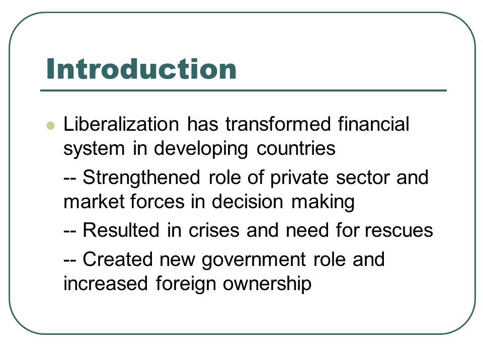 Financial liberalization forex signals viper