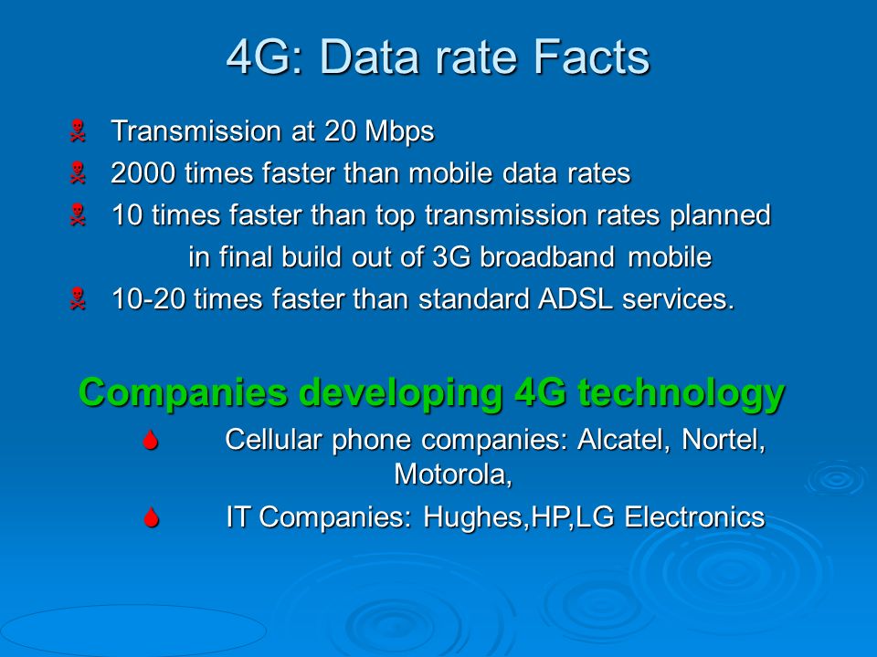 5g technology ppt 4g tutorial ppt