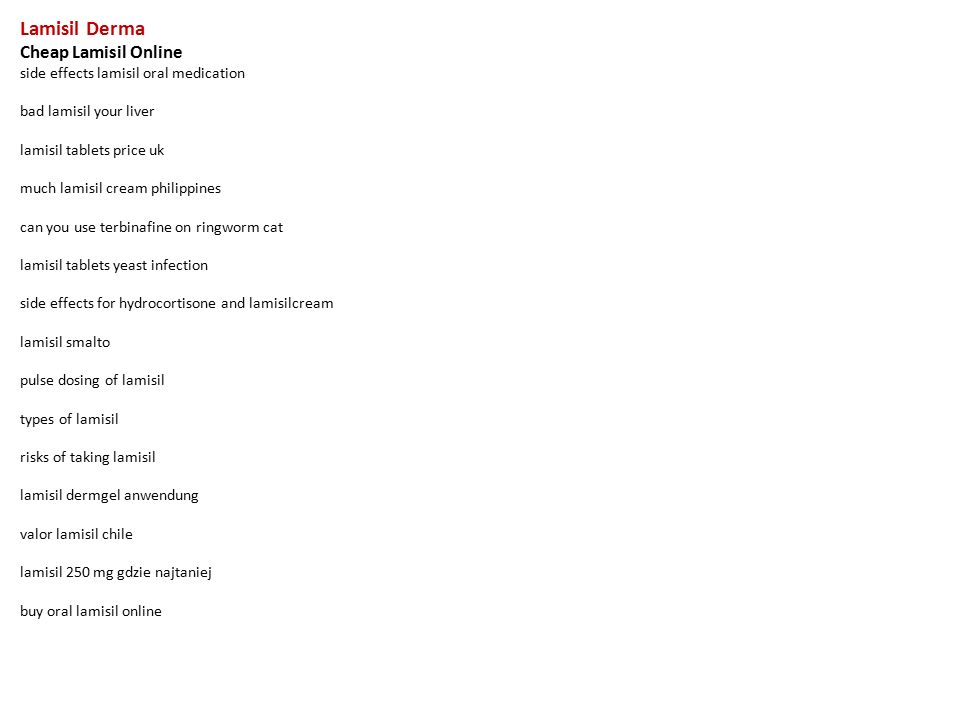Lamisil oral reviews dosage