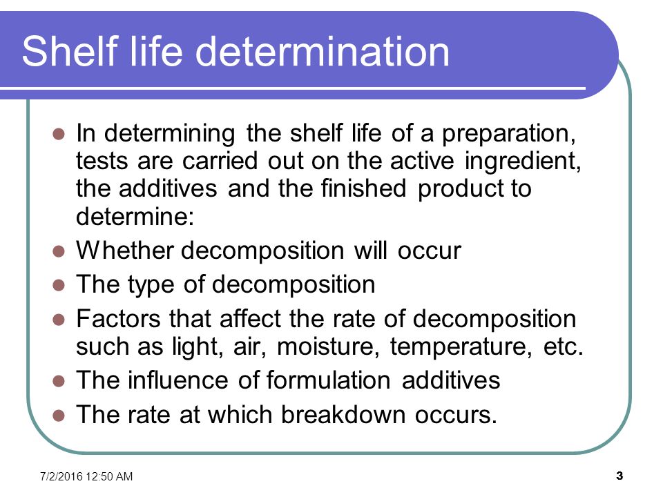 What is the Importance of Determining the Shelf Life of a Pharmacy Drug?