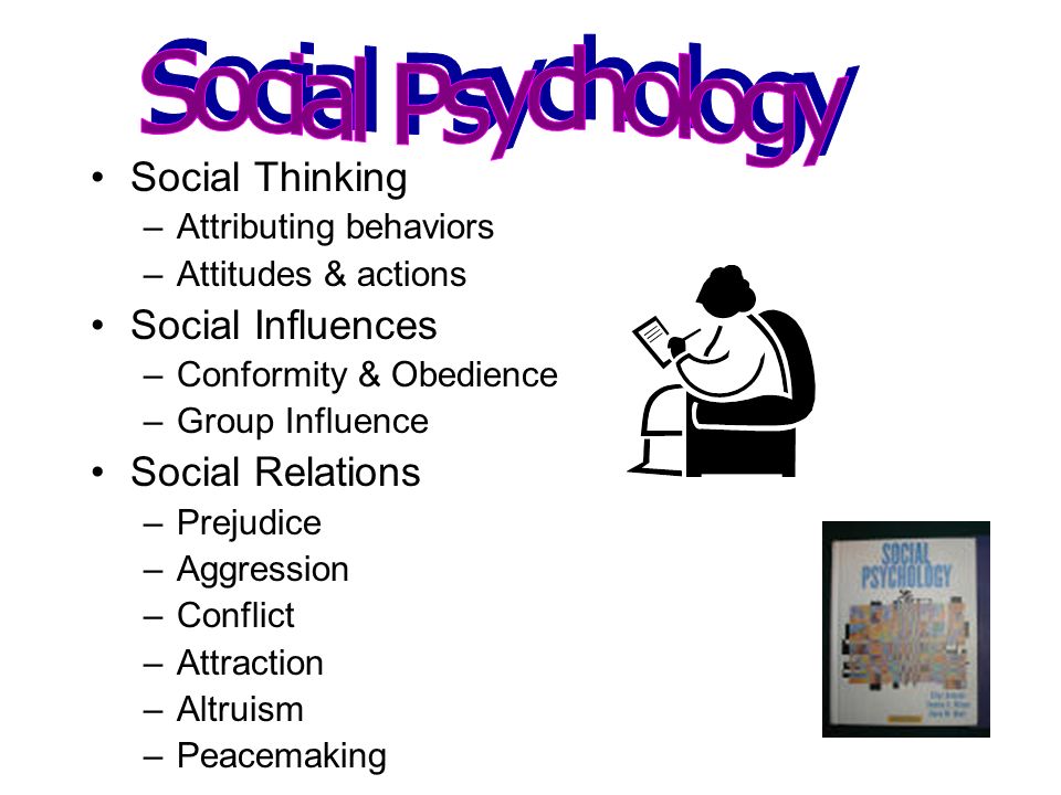 Social Thinking –Attributing behaviors –Attitudes & actions Social ...