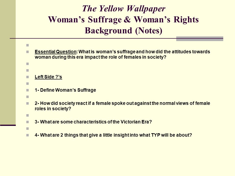 The Yellow Wallpaper Charlotte Perkins Gilman The Yellow Wallpaper  Charlotte Perkins Gilman. - ppt download