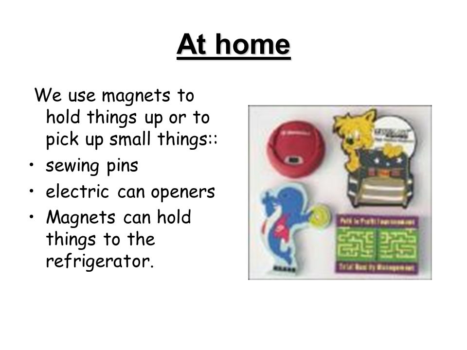 What are magnets used for?. Magnets What some uses of magnets? Magnets are to make electric motors and generators. use these electric motors. - ppt download