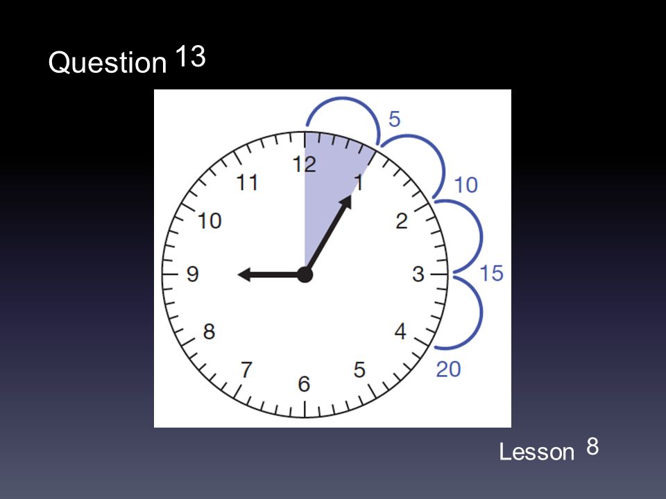 Lesson Question 13 8