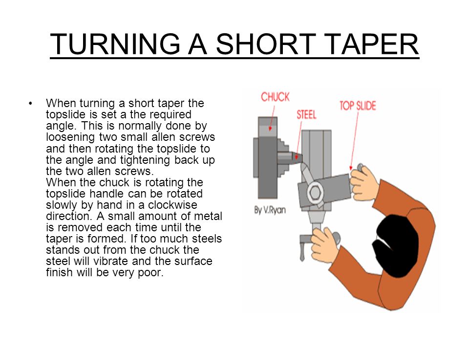 THE CENTRE LATHE - 'FACING OFF' A very basic operation is called 'facing off'.  A piece of steel has been placed in the chuck and the lathe cutting tool. -  ppt download
