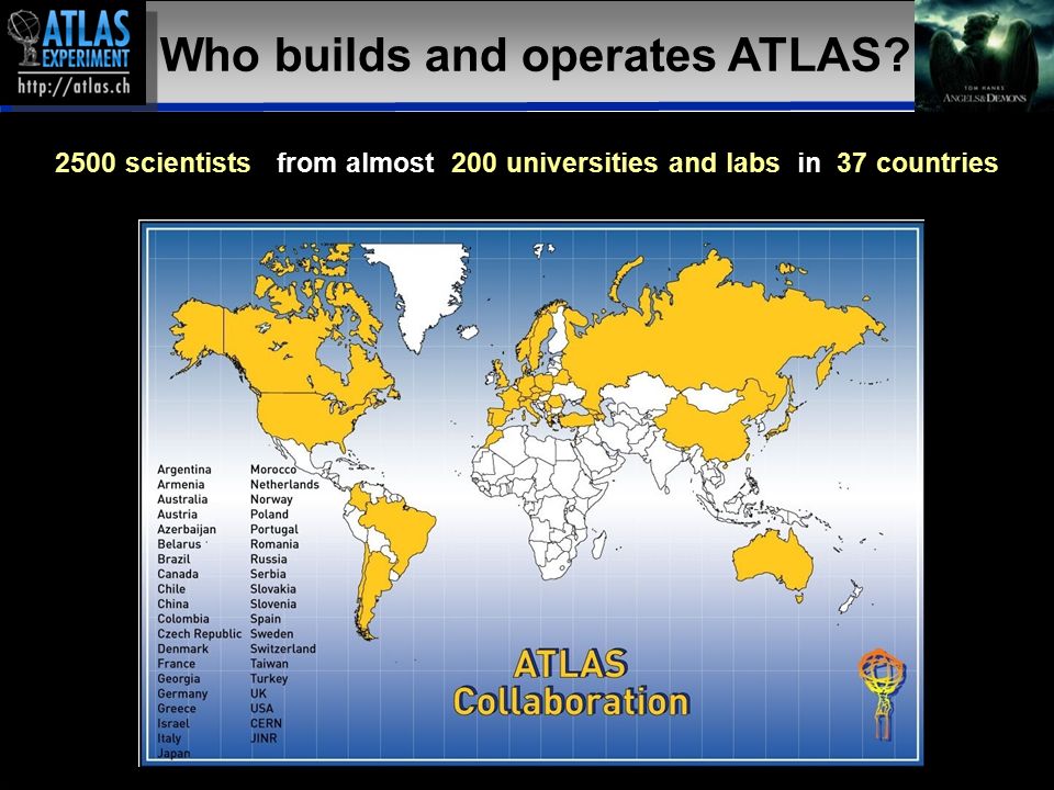 Speaker Name – May Who builds and operates ATLAS.