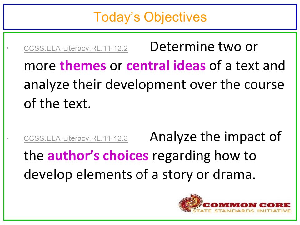 February 21 1 Respond To Your Essential Question On Square 2 Today S Objectives Ccss Ela Literacy Rl Determine Two Or More Themes Central