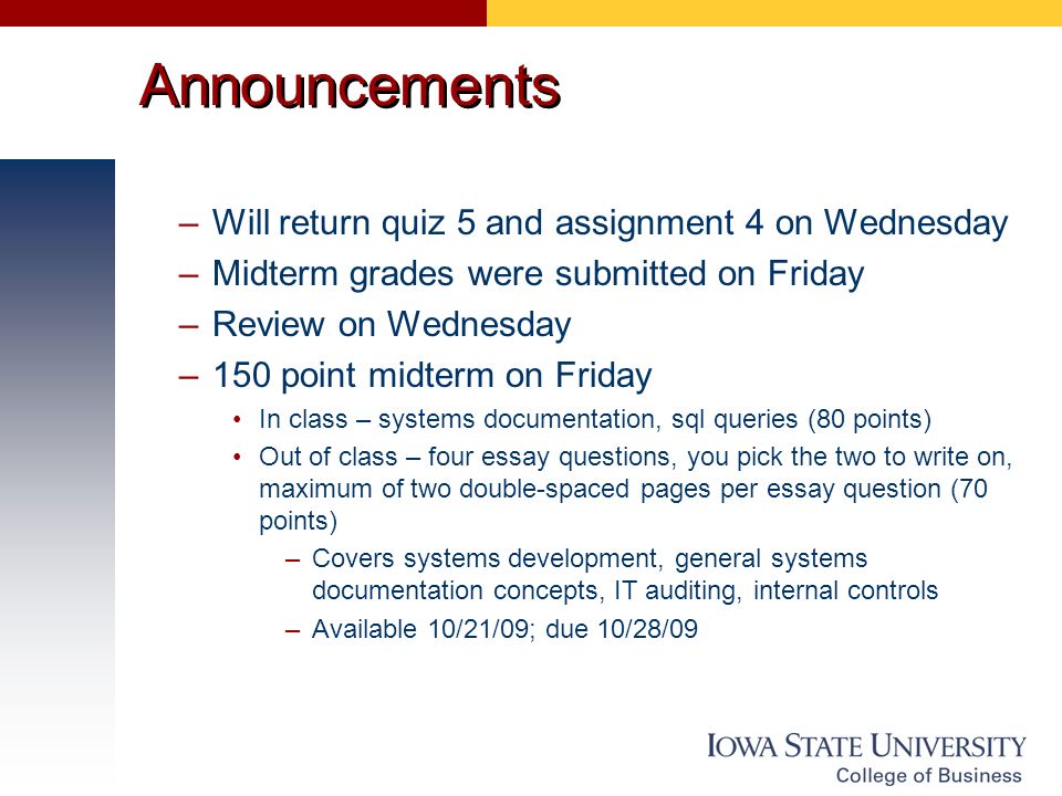 Advanced Accounting Information Systems Day 24 Application Security ...