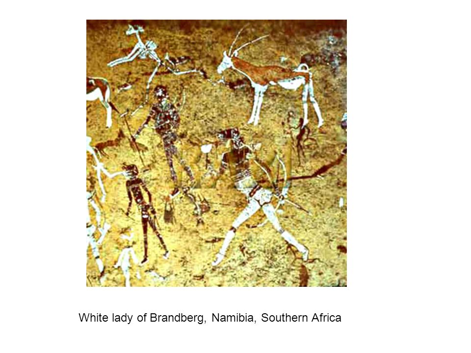 White lady of Brandberg, Namibia, Southern Africa