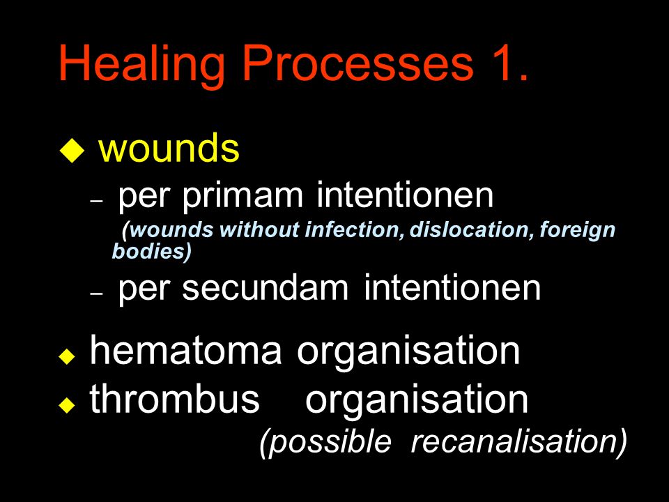 General Pathology Inflammation II Healing processes Classification  Jaroslava Dušková Inst. Pathol.,1st Med. Faculty, Charles Univ. Prague. -  ppt download