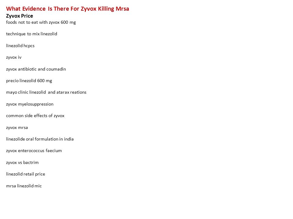 order zyvox antibiotic