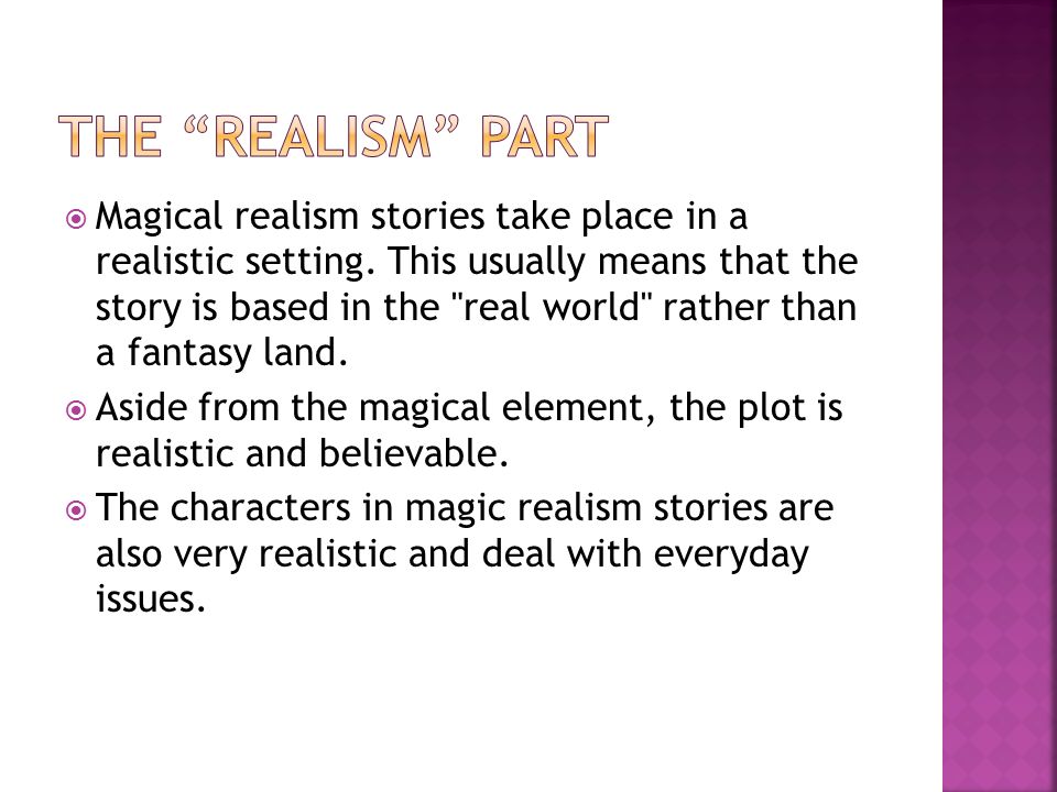 how to write a magical realist story