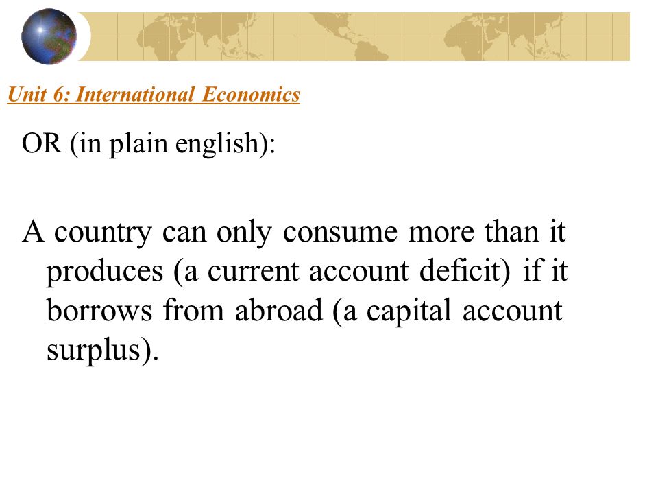 international economics essay