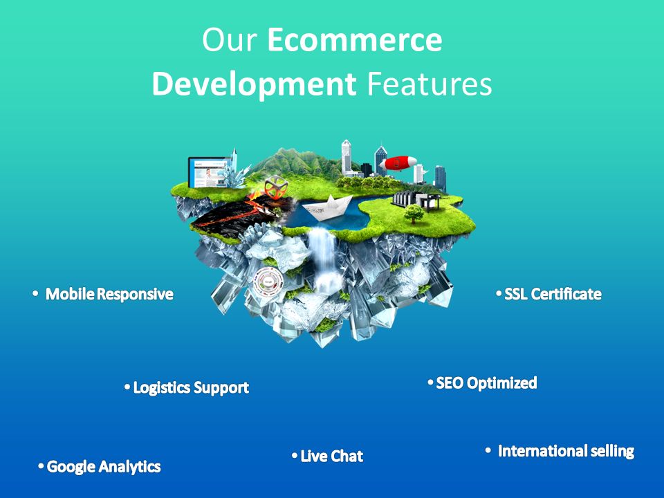 Our Ecommerce Development Features