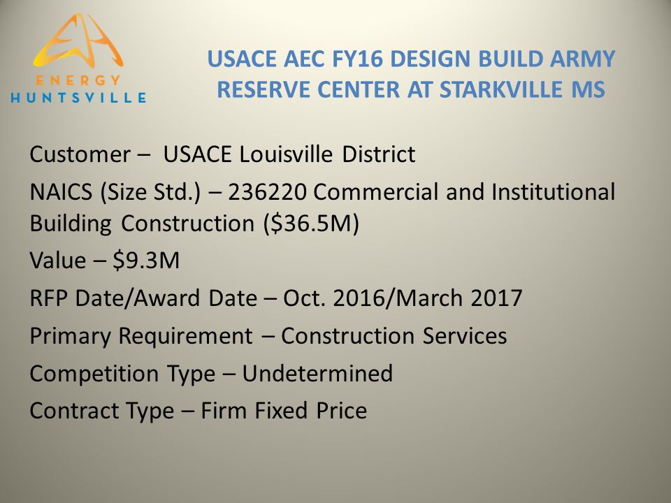 Usace Huntsville Organizational Chart