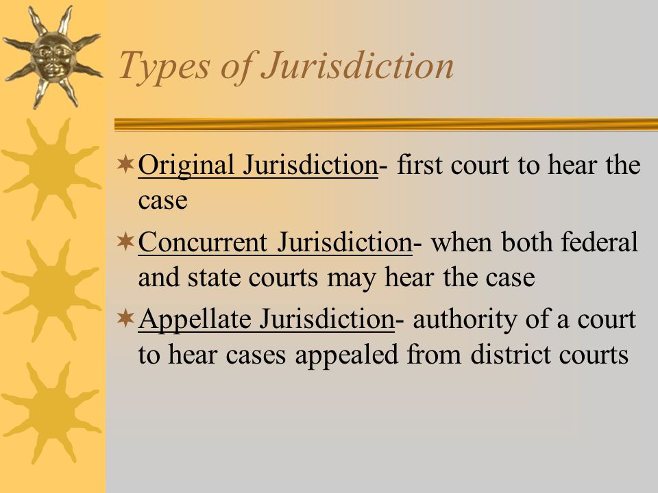 the first court to hear a case