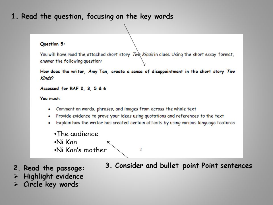 English Class Essay Environmental Science Essay also Apa Sample Essay Paper Please Read The Extract From Two Kinds On Your Desk Ppt Download Business Essay Topics