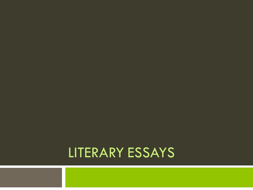 General Essay Topics In English Literary Essays The Yellow Wallpaper Character Analysis Essay also English Essay Com Literary Essays The Purpose Of A Literary Analysis Essay Is To Essay On Healthy Foods
