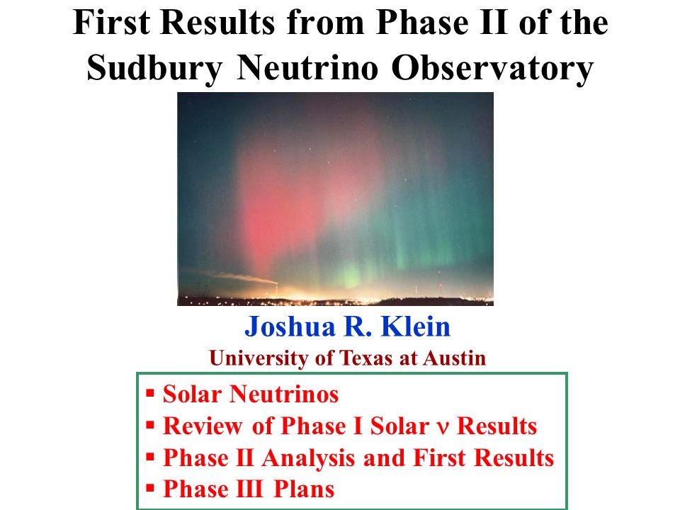 First Results from Phase II of the Sudbury Neutrino Observatory Joshua R.