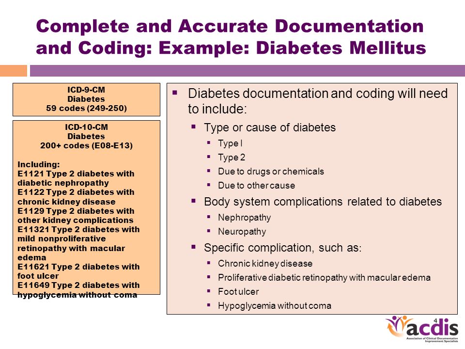 diabetic polyneuropathy icd 10 code