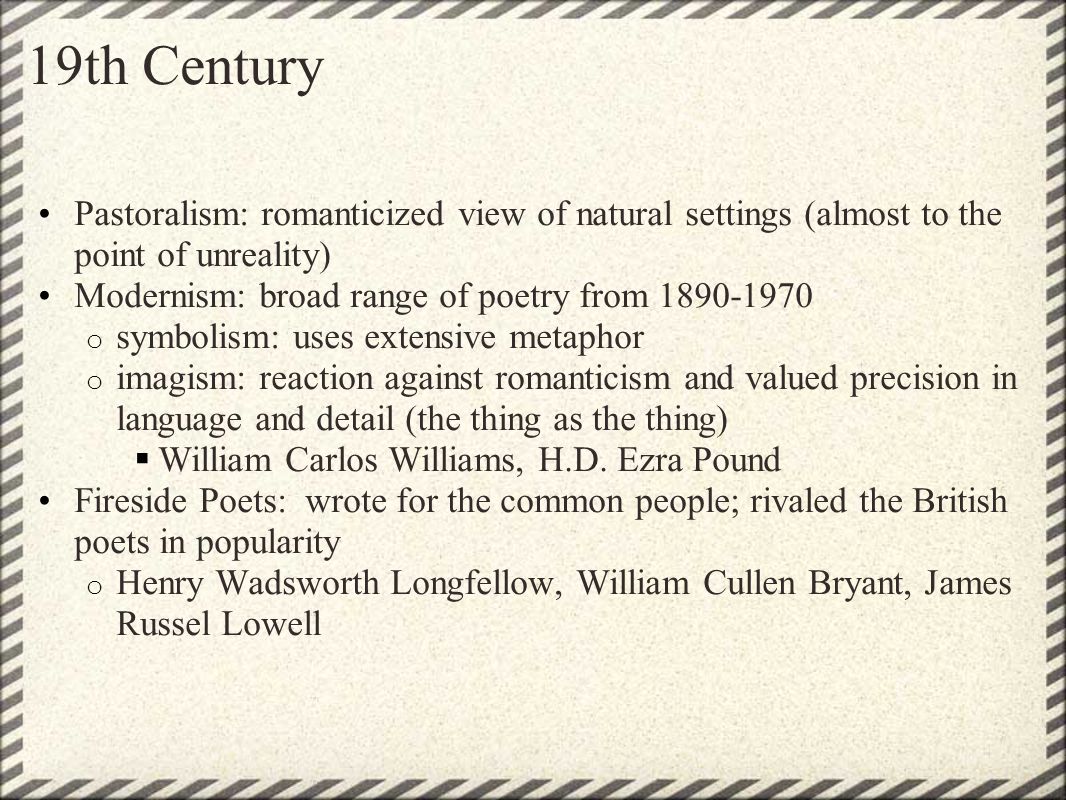 Poetry Timeline Movements. Prehistoric oral tradition scops and "Beowulf" is a significant work. - ppt
